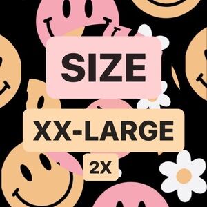 SIZE XX-LARGE/2X/18-20 SECTION